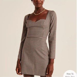 Abercrombie Houndstooth Dress